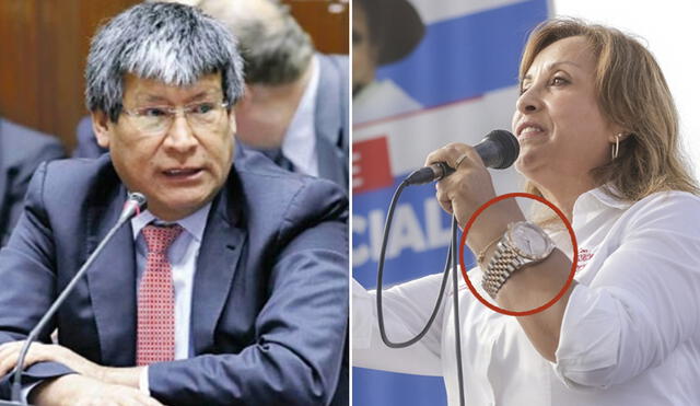 Dina Boluarte y Oscorima tendrán que exhibir los relojes Rolex ante el Ministerio Público. Foto: composición LR/Presidencia de la República del Perú