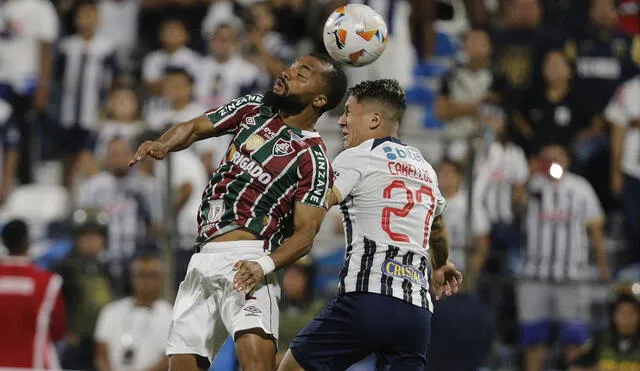 Alianza Lima y Fluminense juegan por primera vez entre sí en esta Copa Libertadores. Foto: Luis Jiménez/GLR