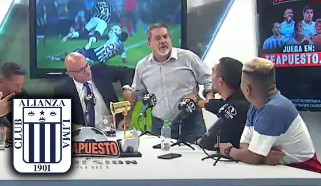 No es la primera vez que Gonzalo Núñez casi se pelea con un panelista de A Presión. Foto: captura A Presión