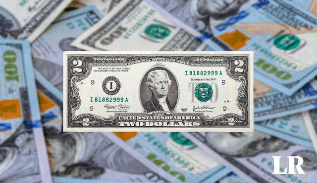 Los billetes de 2 dólares estadounidenses se ha convertido en un material deseado por los coleccionistas, dado su escasa circulación en Estados Unidos. Foto: composición LR/Freepik Los billetes de 2 dólares estadounidenses se ha convertido en un material deseado por los coleccionistas, dado su escasa circulación en Estados Unidos. Foto: composición LR/Freepik