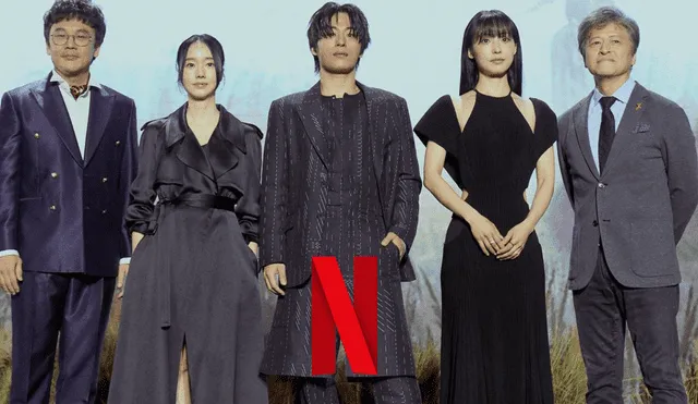 Elenco de ‘Parasyte: los grises’, la serie coreana basada en el manga japonés que se estrenará en abril. Foto: composición LR/Netflix/difusión
