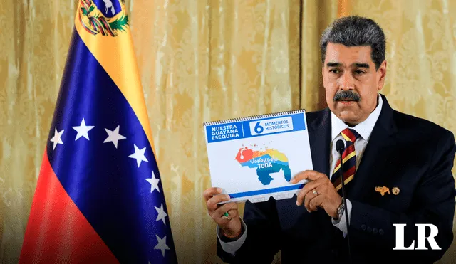 Nicolás Maduro afirmó que Guyana es gobernada por la CIA. Foto: AFP