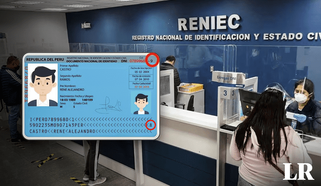 El DNI maneja información identificatoria y de seguridad. Foto: composición LR/Andina