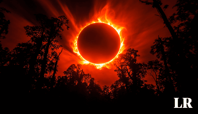 Solo un 15% de la totalidad del eclipse solar sería apreciado en República Dominicana. Foto: Wired