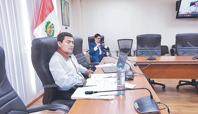 Operador. Américo Gonza, presidente del grupo de Justicia y funcional al fujicerronismo. Foto: difusión.