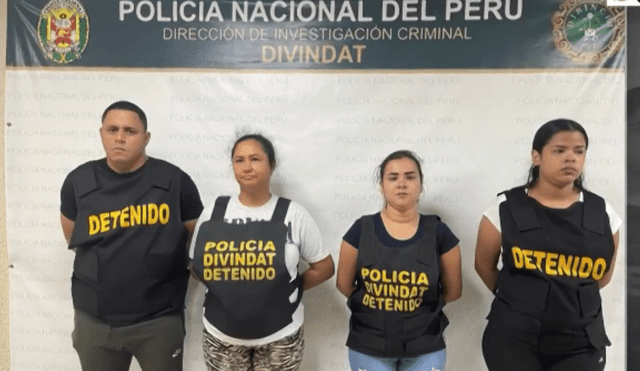 Policía Nacional los intervino en el distrito de San Juan de Miraflores. Foto: AméricaTV