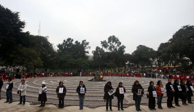 El Ojo que Llora se construyó para conmemorar a las víctimas que dejó el conflicto armado interno. Foto: Andina