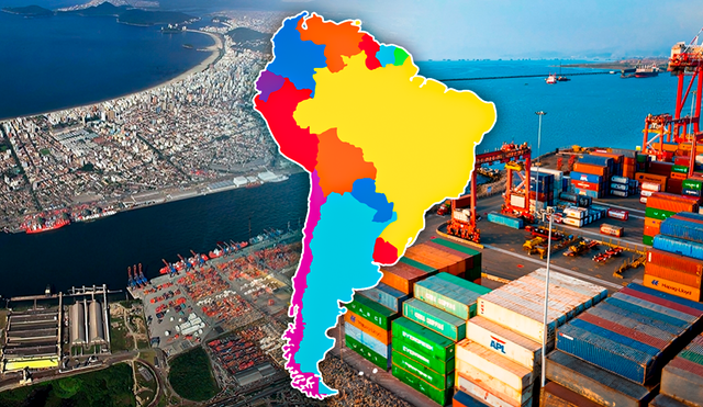 El puerto marítimo más importante de América Latina se encuentra en Panamá. Foto: composición de Gerson Cardoso/La República/Mundo Marítimo