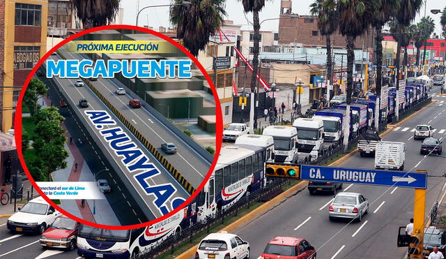 La actual avenida Huaylas, con más de 30 cuadras de extensión, es una de las más grandes de Chorrillos. Foto: Composición LR/MML/Andina