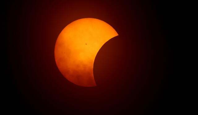 Eclipse solar de 2024 se vio desde Texas, Estados Unidos. Foto: AFP
