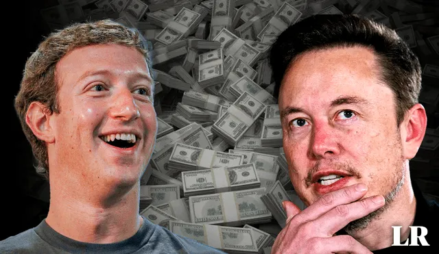 Zuckerberg y Musk son líderes tecnológicos. Foto: composición LR/Atomix
