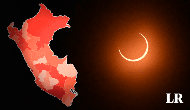 Perú, Chile y otros países no estuvieron en la lista de espectadores privilegiados del eclipse solar del 8 de abril. Foto: composición de Jazmin Ceras/La República/AFP