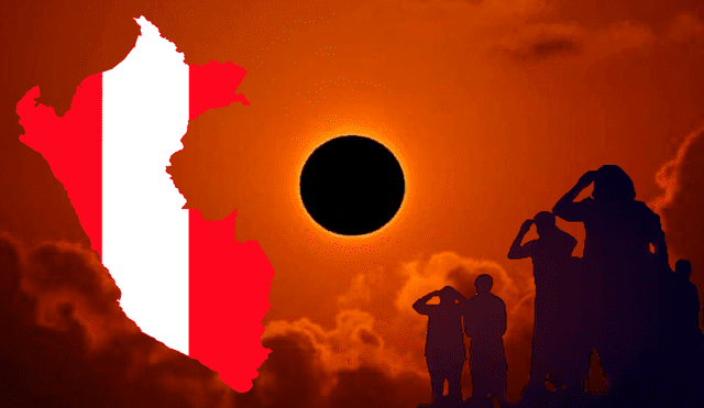 El eclipse solar anular de 2024 se podrá presenciar en dos departamentos de Perú. Foto: composición LR/Andina