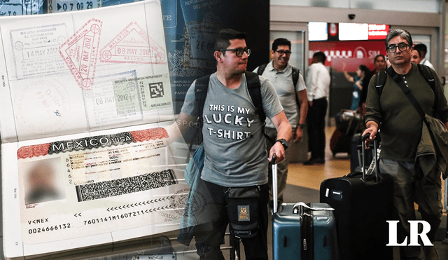 Personal del Aeropuerto Internacional Jorge Chávez pedirá visa a mexicanos luego de 15 días de la publicación del decreto supremo en el diario oficial El Peruano. Foto: composición LR/Andina