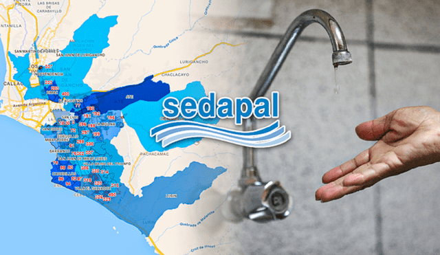 Sedapal informa los días y las zonas que no contarán con el servicio de agua debido a los trabajos de mantenimiento. Foto: La República