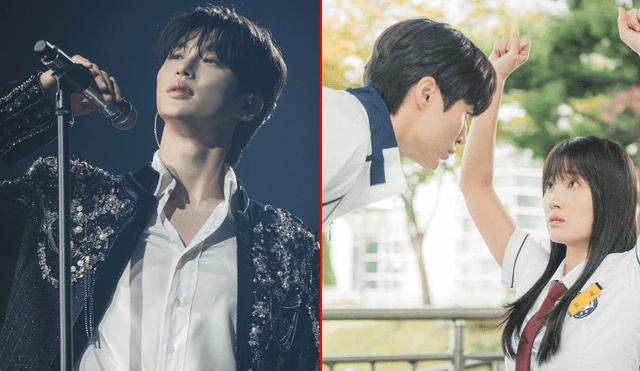 La serie coreana 'Lovely Runner' estrenó sus 2 primeros capítulos con emocionantes momentos de esta historia romántica. Foto: composición LR/tvN