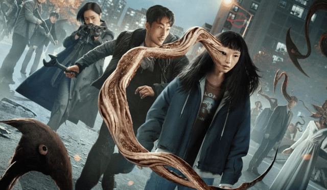 'Parasyte: los grises' presenta un mundo invadido por parásitos. Esta serie coreana esta disponible en Netflix. Foto: composición LR/Netflix