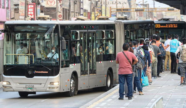 Metropolitano recorre Lima Metropolitana de sur a norte con diferentes servicios. Foto: difusión