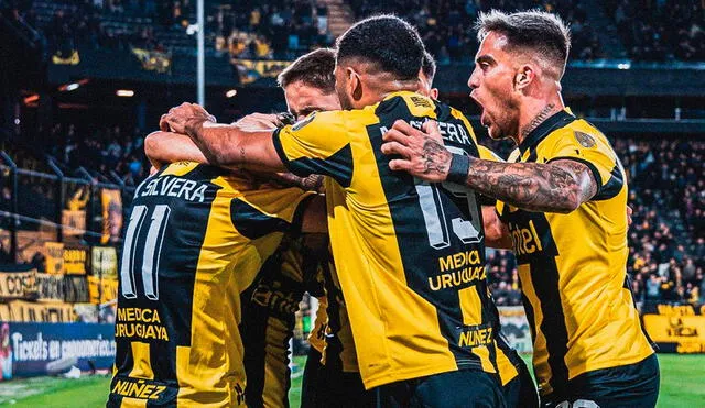 Peñarol sumó una importante victoria como local ante Caracas. Foto: Peñarol