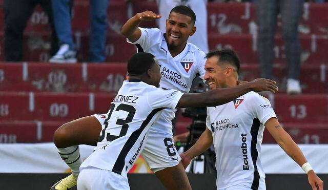 Liga Deportiva de Quito recibió a Botafogo por la segunda fecha de la Copa Libertadores. Foto: Conmebol