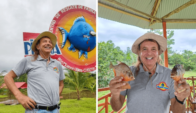 Peter Schneider, al llegar al Perú, construyó su primer albergue turístico, Amazon Rainforest Lodge, a orillas del río Momón, ubicado en Iquitos. Foto: composición LR/Andina