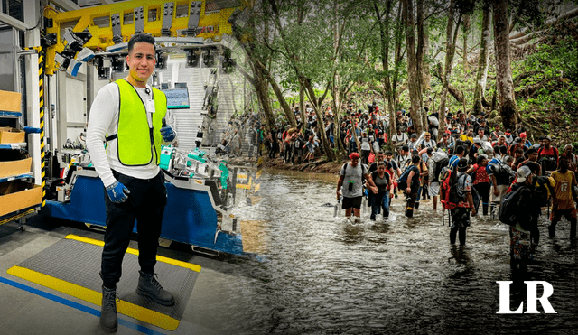 Lubin González relató, para un medio estadounidense, su travesía por la selva del Darién hacia Estados Unidos. Foto: composición LR/Instagram/