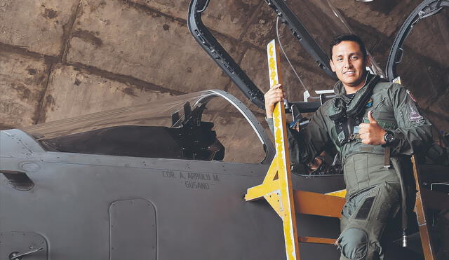 Trágico. El mayor Ramiro Rondón ingresó a la Fuerza Aérea en el 2006 y egresó como piloto de caza. Sus amigos lo llamaban el Témpano. Foto: difusión