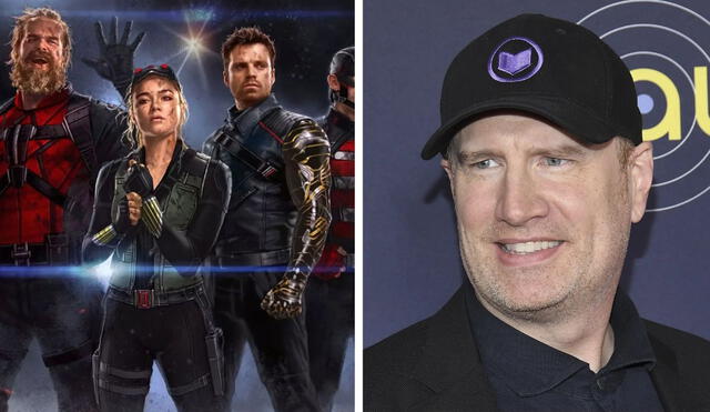 Kevin Feige dice que no revelará más datos sobre 'Thunderbolts*'.Foto: composición LR/ Marvel