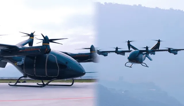 China ha impulsado la creación de autos voladores para contar con nuevas formas de transporte urbano. Foto: composición LR/captura Aerofugia
