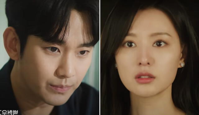 En 'La reina de las lágrimas', Kim Soo Hyun y Kim Ji Won interpretan a Baek Hyun Woo y Hong Hae In, respectivamente. Foto: composición LR/tvN
