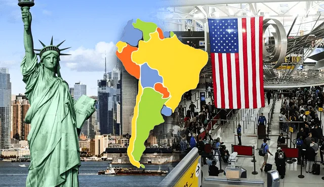 Otras 3 naciones sudamericanas también piden visa a los estadounidenses. Foto: composición de Fabrizio Oviedo/La República/CNN