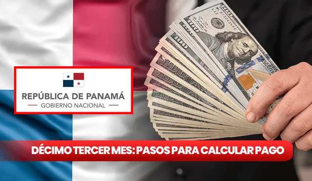 Empleados públicos recibirán Décimo Tercer Mes en abril. El monto del pago será calculado a partir de los ingresos anuales del trabajador. Foto: composición LR/Gobierno de Panamá/Freepik