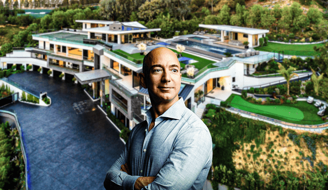 Jeff Bezos tiene una de las mansiones más valiosas del mundo. Foto: composición LR/BookStar