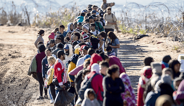Histórico. Casi 800.000 personas en situación migratoria irregular atravesaron México en 2023, una cifra nunca antes registrada. Foto: difusión