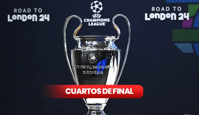 Los partidos de cuartos de final de Champions League se disputarán entre el 16 y 17 de abril. Foto: composición LR/Jazmin Ceras
