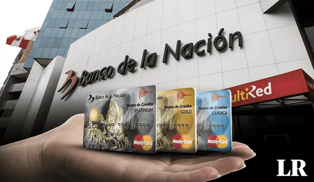 Las tarjetas permiten hacer compras por internet. Foto: composición LR / Banco de la Nación