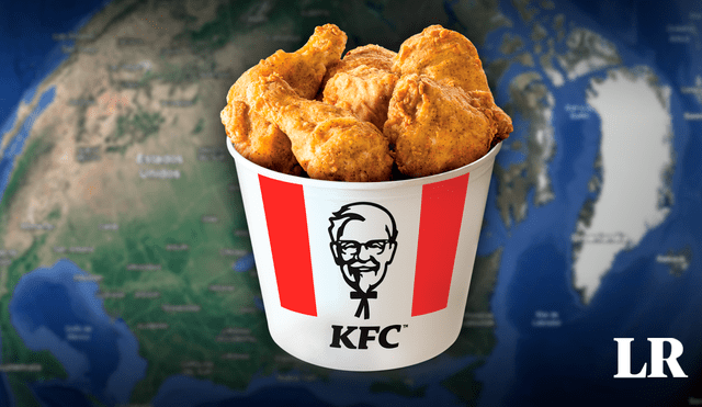 La marca KFC ha crecido fuera de Estados Unidos y ha llegado a tener una nación en el mundo que cuenta con la mayor cantidad de sus restaurantes. Foto: composición LR/KFC/Earth