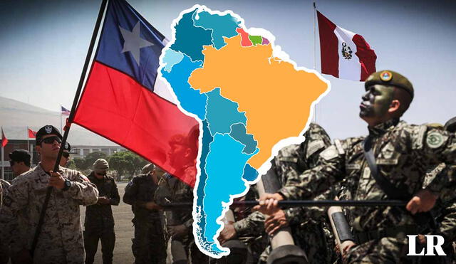 El portal especializado Global Fire Power analizó la situación de 145 naciones y resaltó en Sudamérica el país de Brasil. Foto: composición LR/Wikipedia/Ejército de Chile