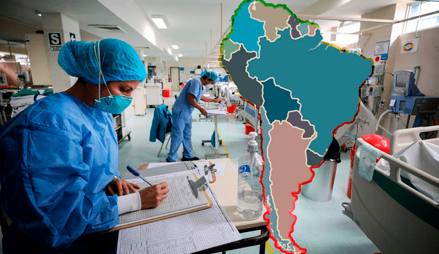 A nivel Sudaméricano, el servicio sanitario de Perú se encuentra en el puesto 6 de 10. Foto: composición LR/Andina