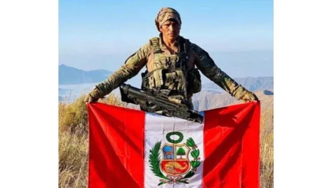 Edgar Tiburcio Espinoza se unió a la Marina de Guerra del Perú en el 2006. Foto: Andina