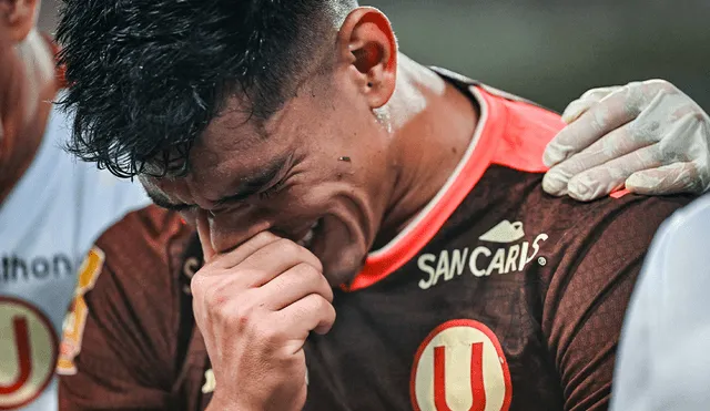 José Rivera se ganó la titularidad en Universitario tras su doblete ante LDU por Copa Libertadores. Foto: Álex Melgarejo