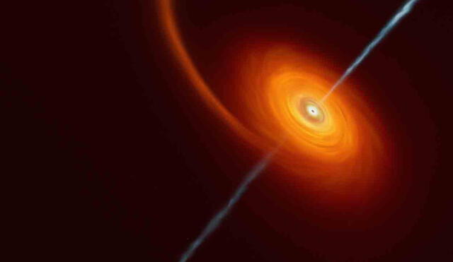 El agujero negro Gaia BH3 tiene 33 veces más masa que el Sol. Foto: referencial/Science.apa.at