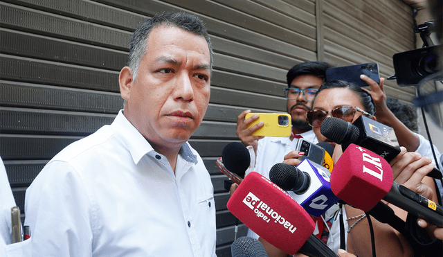 Espinoza afirmó que no renunciará a Acción Popular. Foto: Carlos Félix/La República