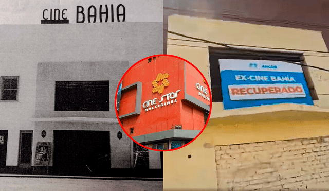 Cine Bahía se inauguró en 1911. Foto: composición LR/Facebook/Municipalidad de Ancón