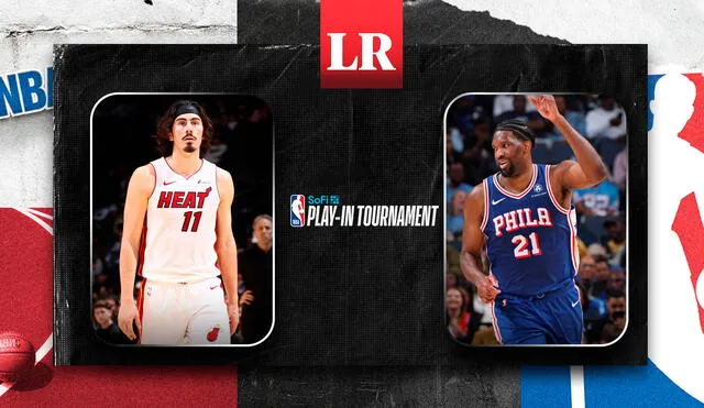El partido entre Heat vs. 76ers se jugará en el Wells Fargo Center de Filadelfia. Foto: composición LR / AFP