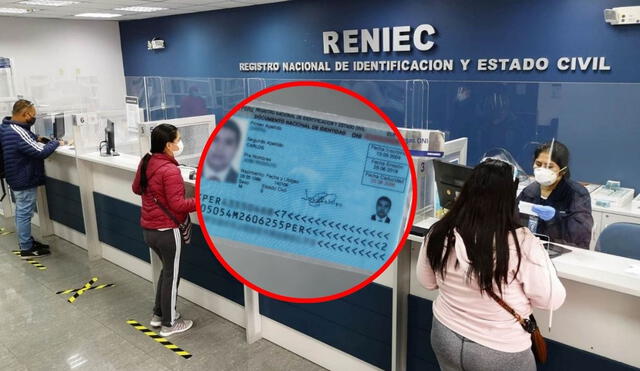 Reniec exhorta a las personas actualizar sus datos de residencia. Foto: Composición LR/Andina.