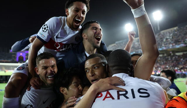 PSG logró revertir el marcador del partido ida gracias a un doble del delantero francés, que sueña con ganar la Champions League