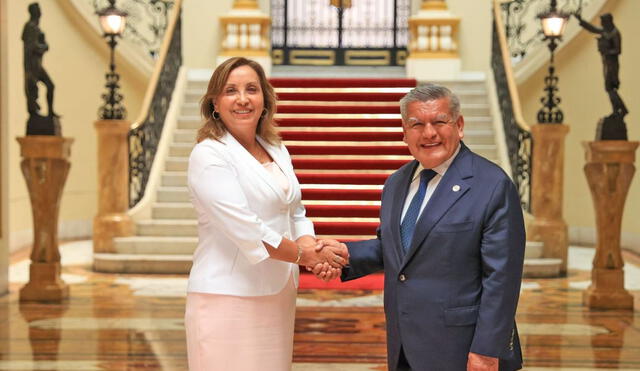 El líder de APP es uno de los principales aliados políticos de la presidenta Dina Boluarte. Foto: Andina