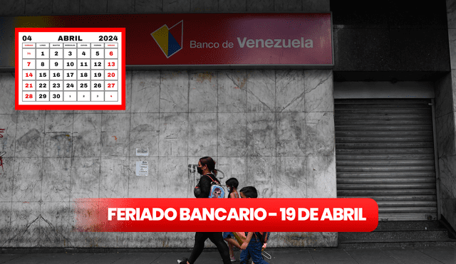 El Banco de Venezuela tiene más de un siglo de funcionamiento. Foto: composición LR/Banco de Venezuela/calendario imprimible