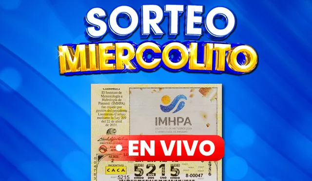El Sorteo Miercolito de la Lotería Nacional de Panamá revelará al ganador del premio de 8. 000.00 balboas. Foto: Composición LR/ Lotería Nacional de Panamá